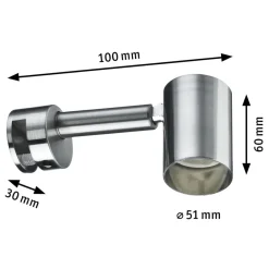 Underskabsbelysning ^ Paulmann Simplo LED-spejllampe