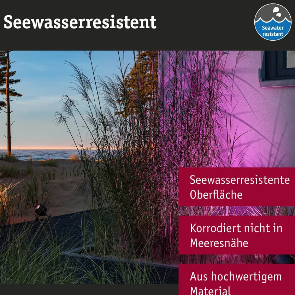 Paulmann Udendørs Spot > Smart LED jordspyd Kikolo, RGBW, antracit IP65