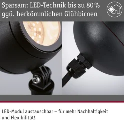 Paulmann Udendørs Spot > Smart LED jordspydspot Kikolo, CCT, antracit, IP65
