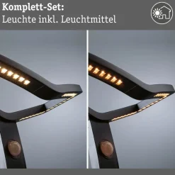 Paulmann Gadebelysning > Smart vejlampe Alara, CCT, antracit IP44