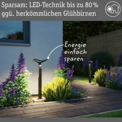Paulmann Gadebelysning > Smart vejlampe Alara, RGBW antracit IP44