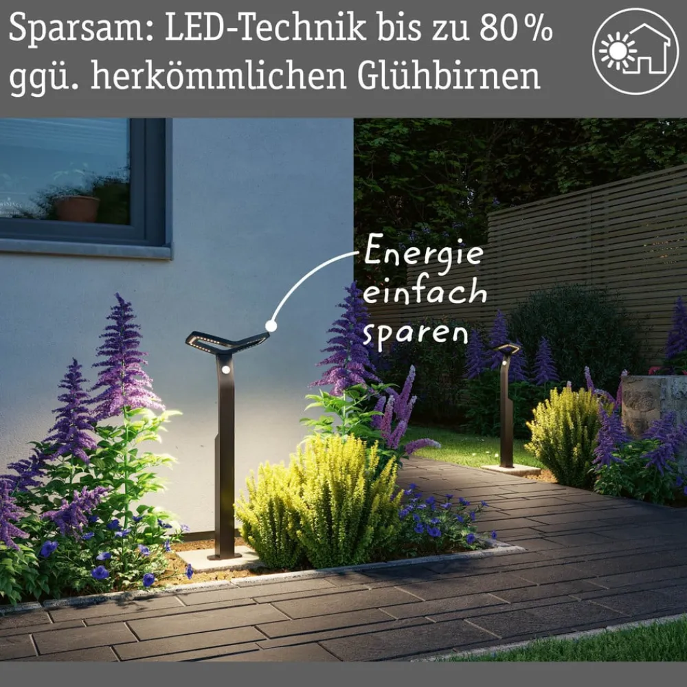 Paulmann Gadebelysning > Smart vejlampe Alara, RGBW antracit IP44