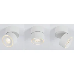 Gang|Loftlamper ^ Paulmann Spircle LED-downlight, mat hvidt