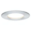 Loftlamper|Indbygningsspots ^ Paulmann sæt med 3 LED-spot Slim Coin, dæmpbar, aluminium