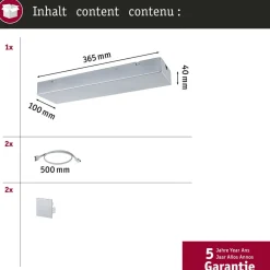 Paulmann Driver Konstant Spænding > strømforsyning Power Box Linion, krom til/fra 230/24V