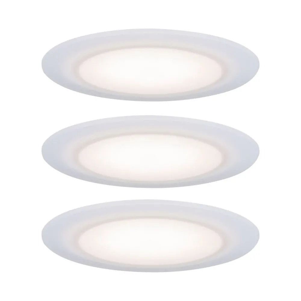 Loftlamper|Indbygningsspots ^ Paulmann Suon LED-indbygningslampe, kan dæmpes, 3