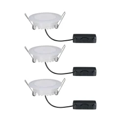 Loftlamper|Indbygningsspots ^ Paulmann Suon LED-indbygningslampe, kan dæmpes, 3