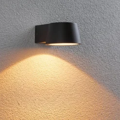 Paulmann Væglamper > udendørs LED-væglampe Capea, antracit, aluminium, IP44