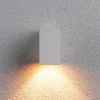 Paulmann Væglamper > udendørs LED-væglampe Flame, hvid