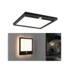 Paulmann Væglampe Med Sensor|Væglamper > udendørs LED-væglampe Lamina, sort, sensor, IP44