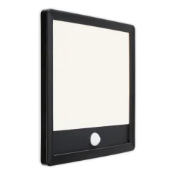 Paulmann Væglampe Med Sensor|Væglamper > udendørs LED-væglampe Lamina, sort, sensor, IP44