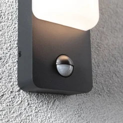 Paulmann Væglampe Med Sensor > udendørs LED-væglampe Bonnie, aluminium, 2200/3000K, sensor