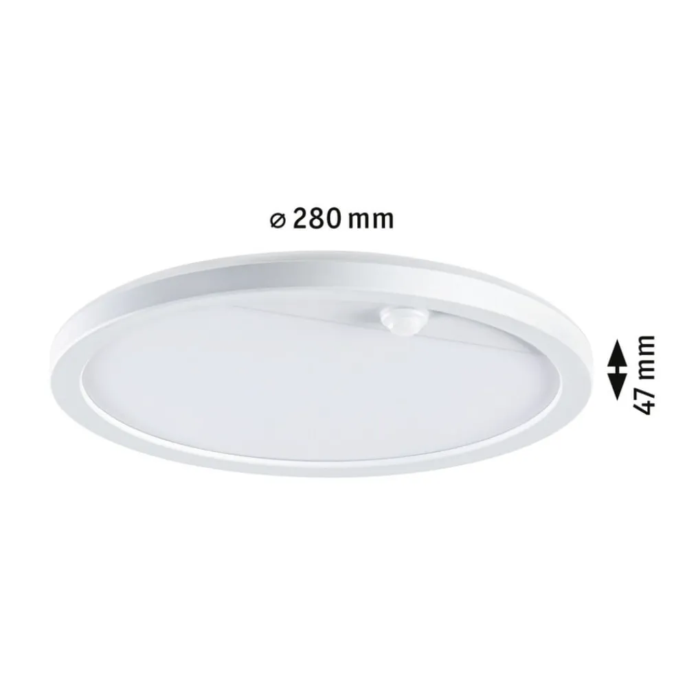 Paulmann Væglampe Med Sensor > udendørs LED-væglampe Lamina, hvid, sensor, IP44