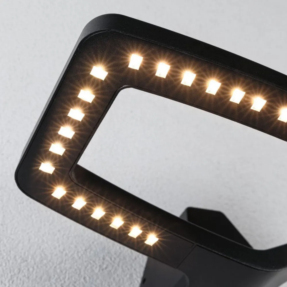 Paulmann Væglampe Med Sensor > udendørs LED-væglampe Alara, antracit, IP44