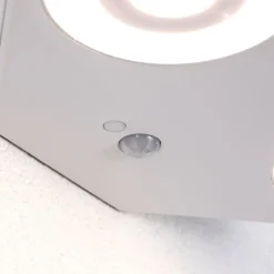 Væglampe Med Sensor ^ Paulmann udendørs LED-væglampe Silma hvid 2 lyskilder IP44
