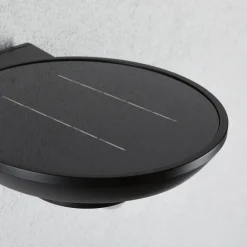 Paulmann Solcelle Lampe Med Sensor|Væglampe Med Sensor > udendørs LED-væglampe Bordola, sensor, antracit