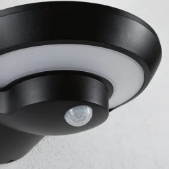 Paulmann Solcelle Lampe Med Sensor|Væglampe Med Sensor > udendørs LED-væglampe Bordola, sensor, antracit