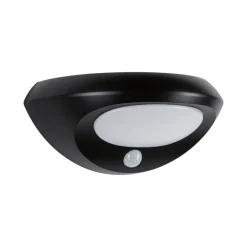 Solcelle Lampe Med Sensor|Væglampe Med Sensor ^ Paulmann udendørs LED-væglampe Sorova, sensor, antracit