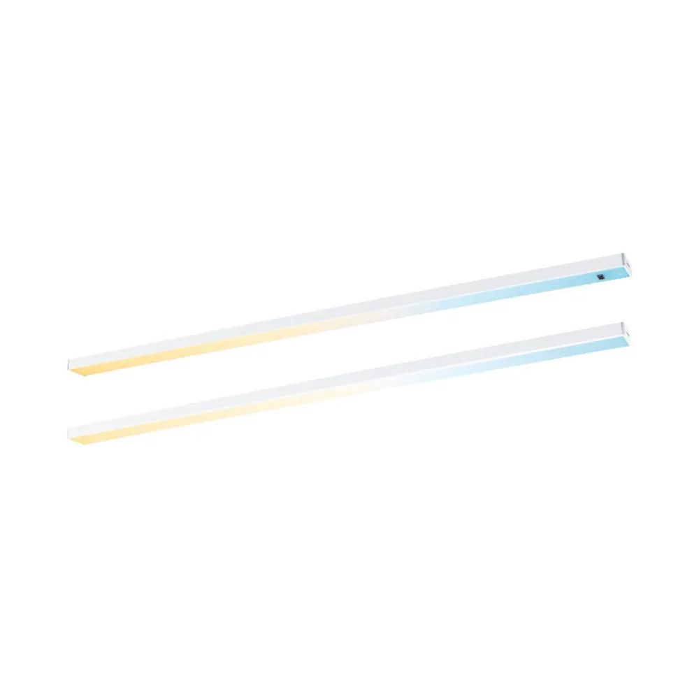 Underskabsbelysning ^ Paulmann underskabslampe Inline 2-startsæt hvid 55 cm CCT