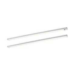 Underskabsbelysning ^ Paulmann underskabslampe Inline 2-startsæt krom 55 cm 830