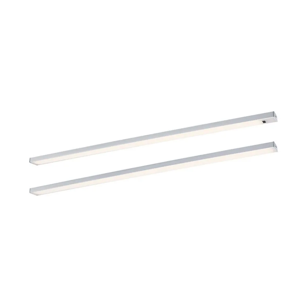 Underskabsbelysning ^ Paulmann underskabslampe Inline 2-startsæt krom 55 cm 830