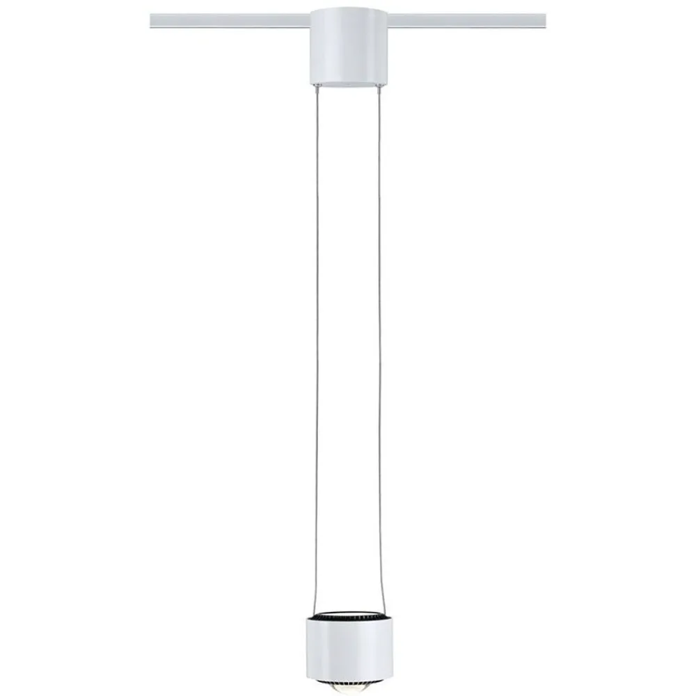 Paulmann Skinnesystem > URail Aldan LED-pendellampe, hvid