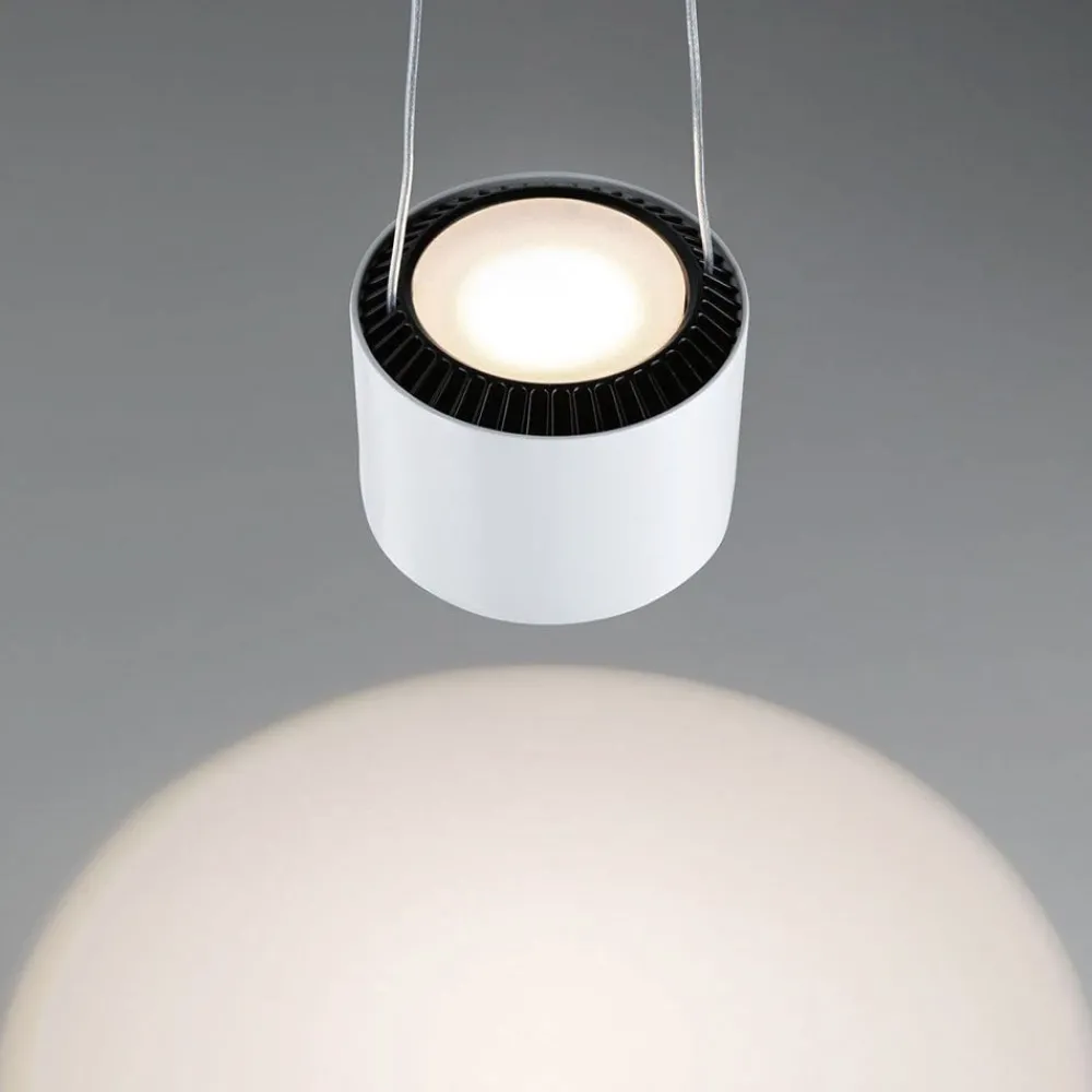 Paulmann Skinnesystem > URail Aldan LED-pendellampe, hvid