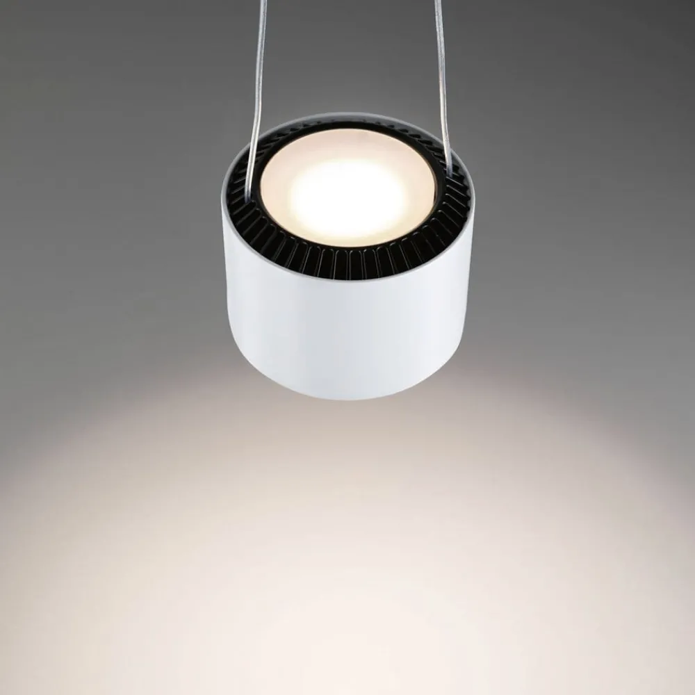 Paulmann Skinnesystem > URail Aldan LED-pendellampe, hvid