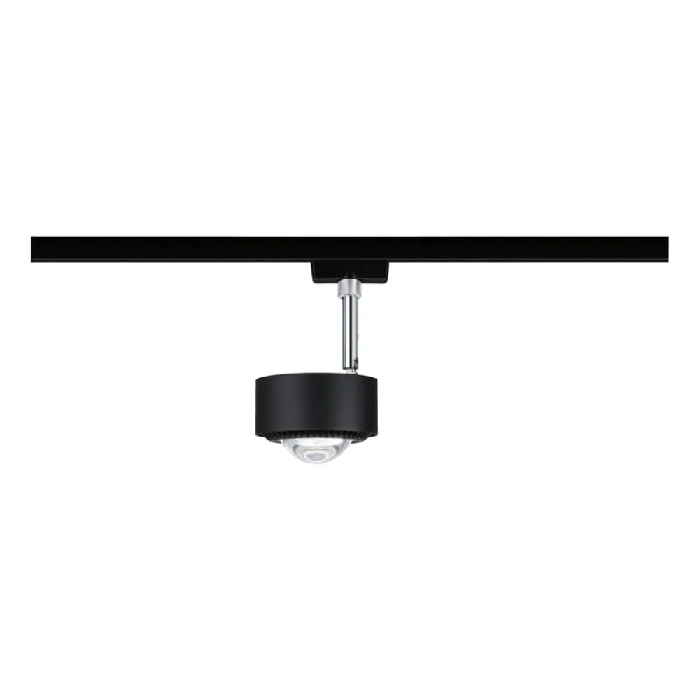 Skinnesystem ^ Paulmann URail Aldan LED-spot 4.000K sort mat