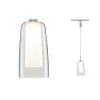 Paulmann Skinnesystem > URail Arido LED-pendellampe, mat krom
