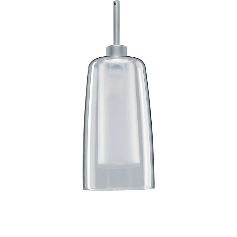 Paulmann Skinnesystem > URail Arido LED-pendellampe, mat krom