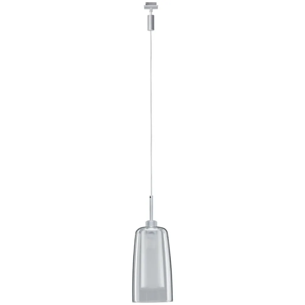 Paulmann Skinnesystem > URail Arido LED-pendellampe, mat krom