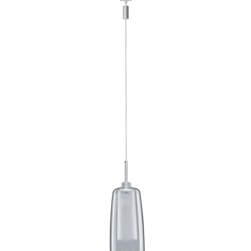 Paulmann Skinnesystem > URail Arido LED-pendellampe, mat krom