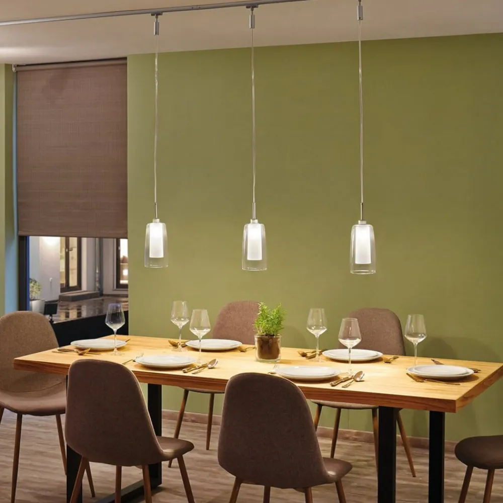 Paulmann Skinnesystem > URail Arido LED-pendellampe, mat krom
