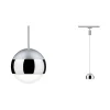 Skinnesystem ^ Paulmann URail Capsule II LED-pendel i krom
