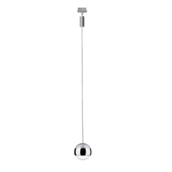 Skinnesystem ^ Paulmann URail Capsule II LED-pendel i krom