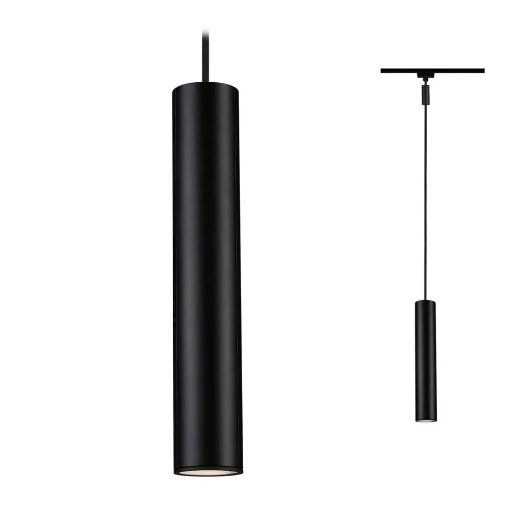 Paulmann Skinnesystem > URail Catalejo LED-pendellampe, mat sort