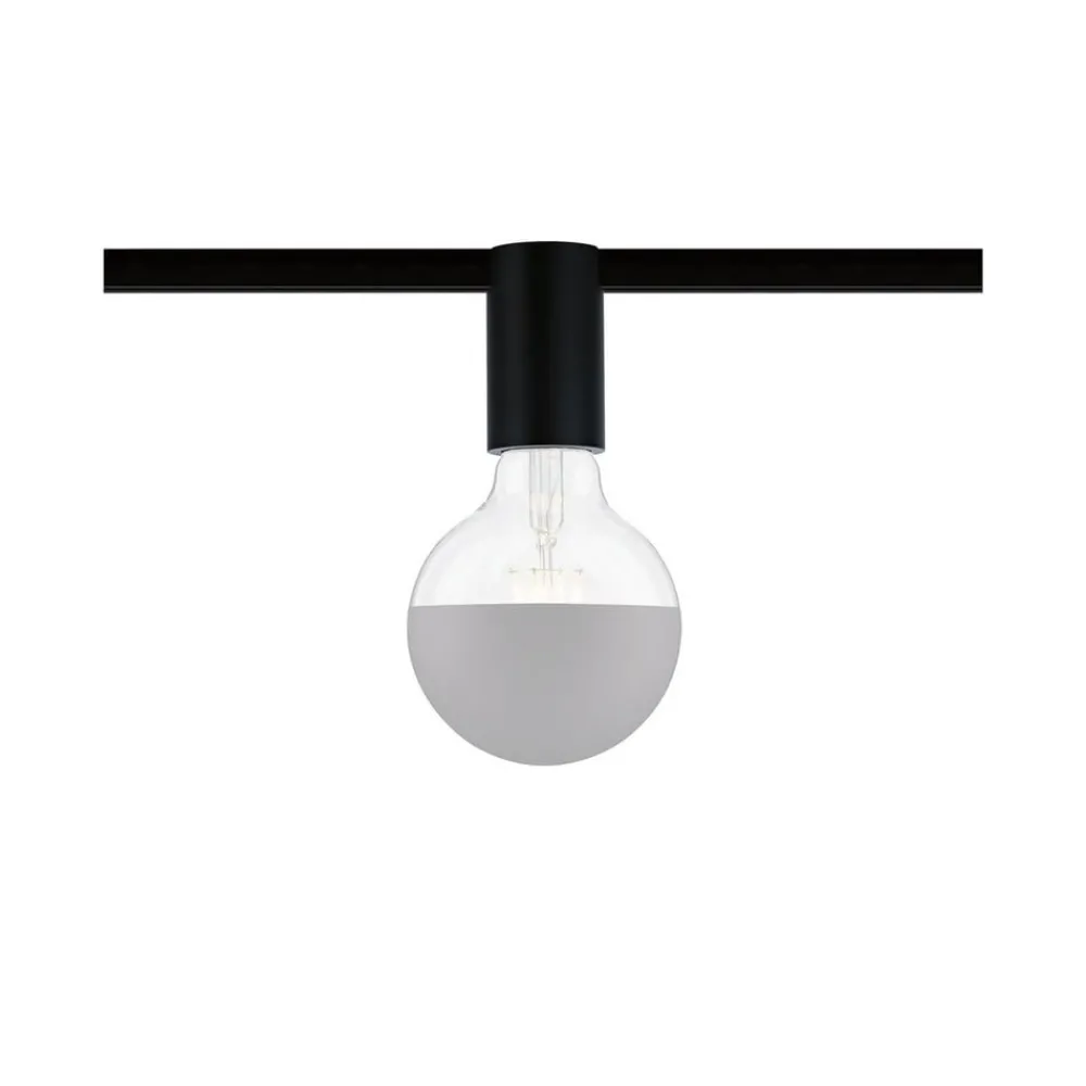 Paulmann Skinnesystem > URail Ceiling Socket E27, sort