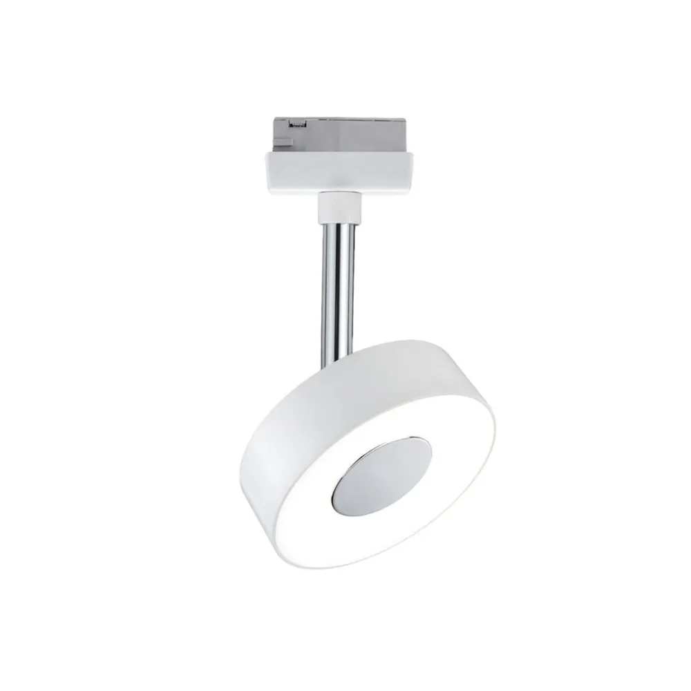 Paulmann Arbejdsrum/Kontor|Skinnesystem > URail Circle LED-spot, rundt, i hvidt