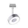 Paulmann Skinnesystem > URail Circle LED-spot, white switch, krom