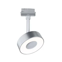 Paulmann Skinnesystem > URail Circle LED-spot, white switch, krom