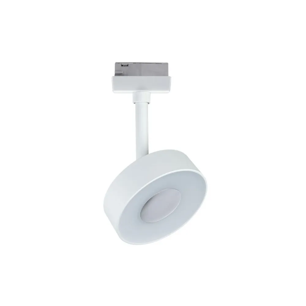 Paulmann Skinnesystem > URail Circle LED-spot white switch hvidt