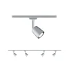 Skinnesystem ^ Paulmann URail Cover Set, 4 spots, 2xrail krom