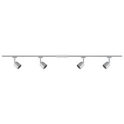 Skinnesystem ^ Paulmann URail Cover Set, 4 spots, 2xrail krom