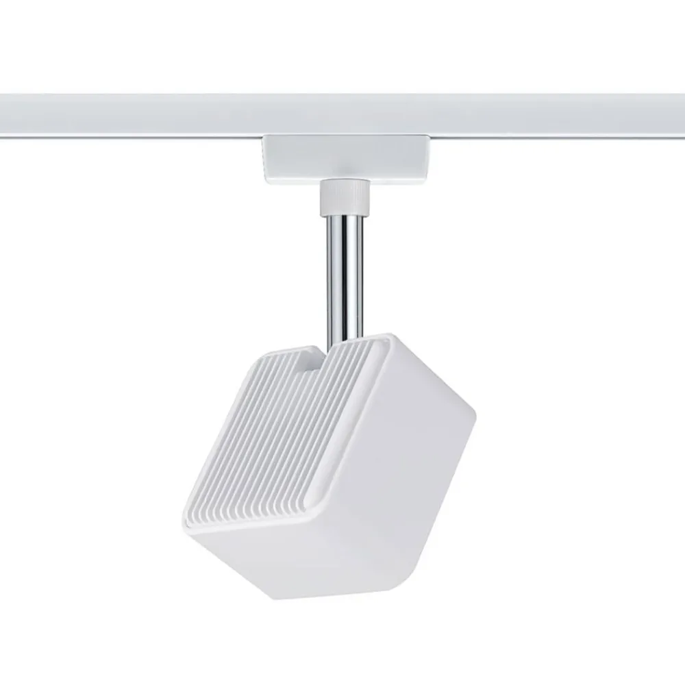 Skinnesystem ^ Paulmann URail Cube LED-spot, dæmpes 2.700 K hvidt