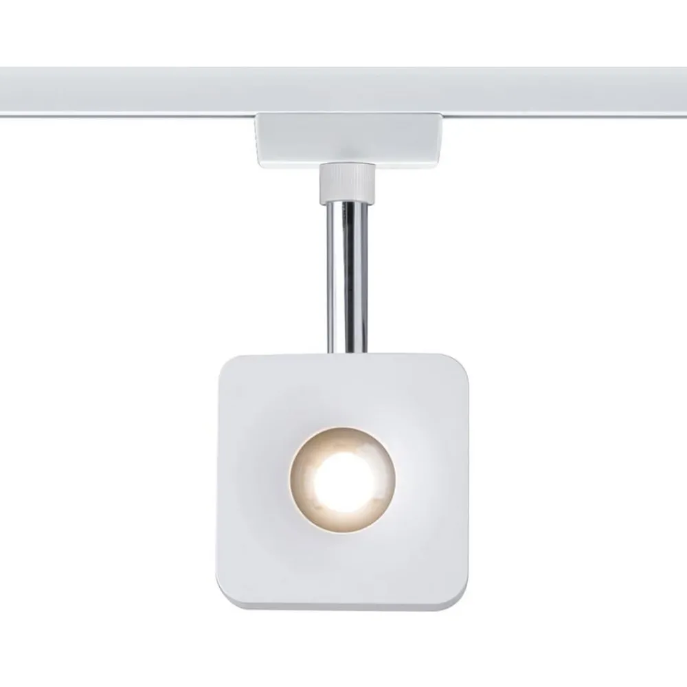Skinnesystem ^ Paulmann URail Cube LED-spot, dæmpes 2.700 K hvidt