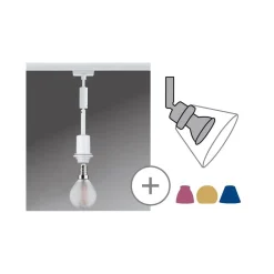 Skinnesystem ^ Paulmann URail DecoSystems pendel E14, hvid