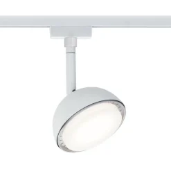 Paulmann Skinnesystem > URail Hemi LED-spot 3.000 K hvidt