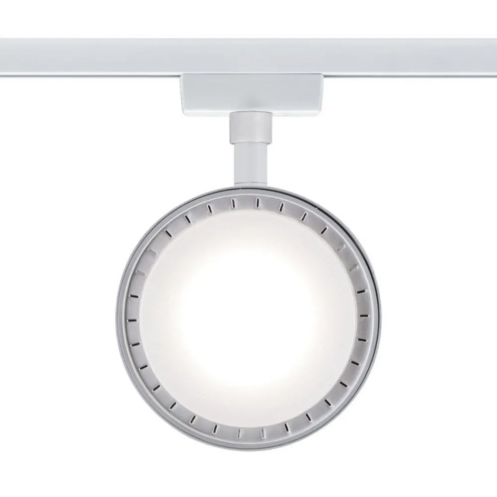 Paulmann Skinnesystem > URail Hemi LED-spot 3.000 K hvidt