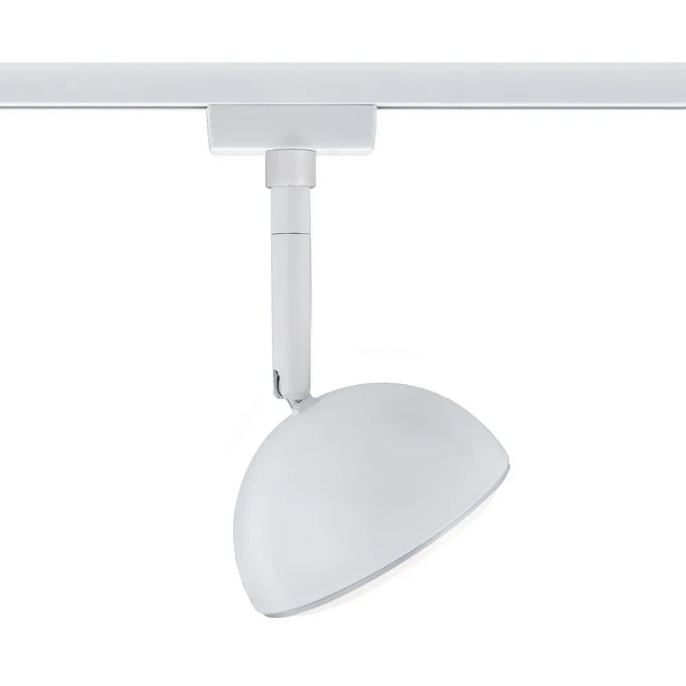 Paulmann Skinnesystem > URail Hemi LED-spot 3.000 K hvidt